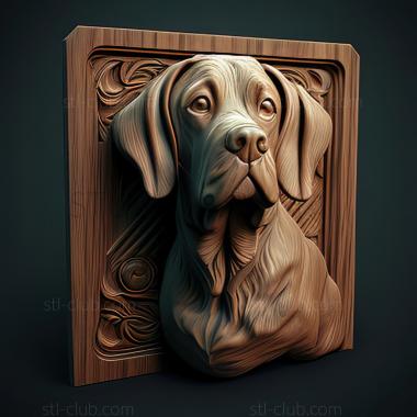 3D model Dog movie (STL)